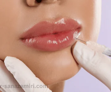چند روز بعد از تزریق ژل لب میشه رژ زد