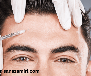 آیا بوتاکس باعث فرو رفتگی پیشانی می‌شود؟