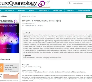 انتشار مقاله علمی دکتر ساناز امیری در NeuroQuantology