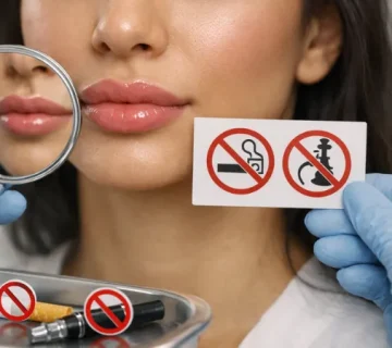 سیگار و قلیان بعد از ژل لب چه عوارضی دارد؟