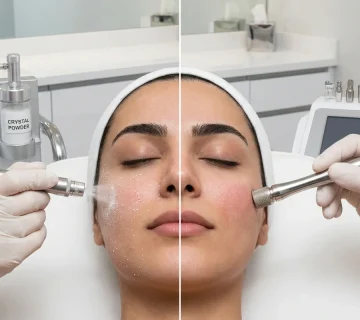 تفاوت میکرودرم ابریژن پودری و الماس