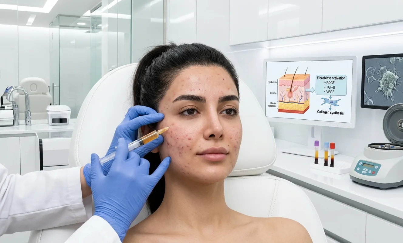 پی آر پی چگونه کلاژن سازی پوست را تحریک می‌کند؟