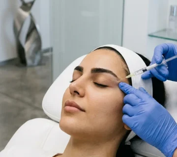 لیفت شقیقه با فیلر چه تأثیری بر فرم ابرو دارد؟